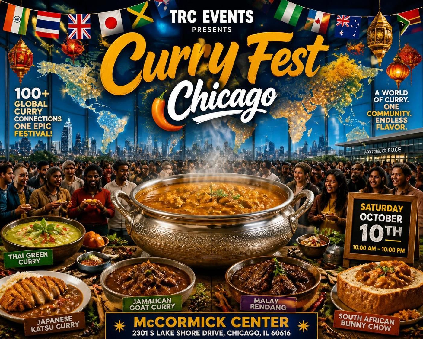 Curry Fest Chicago — a world of curry, one community, endless flavor, at McCormick Place