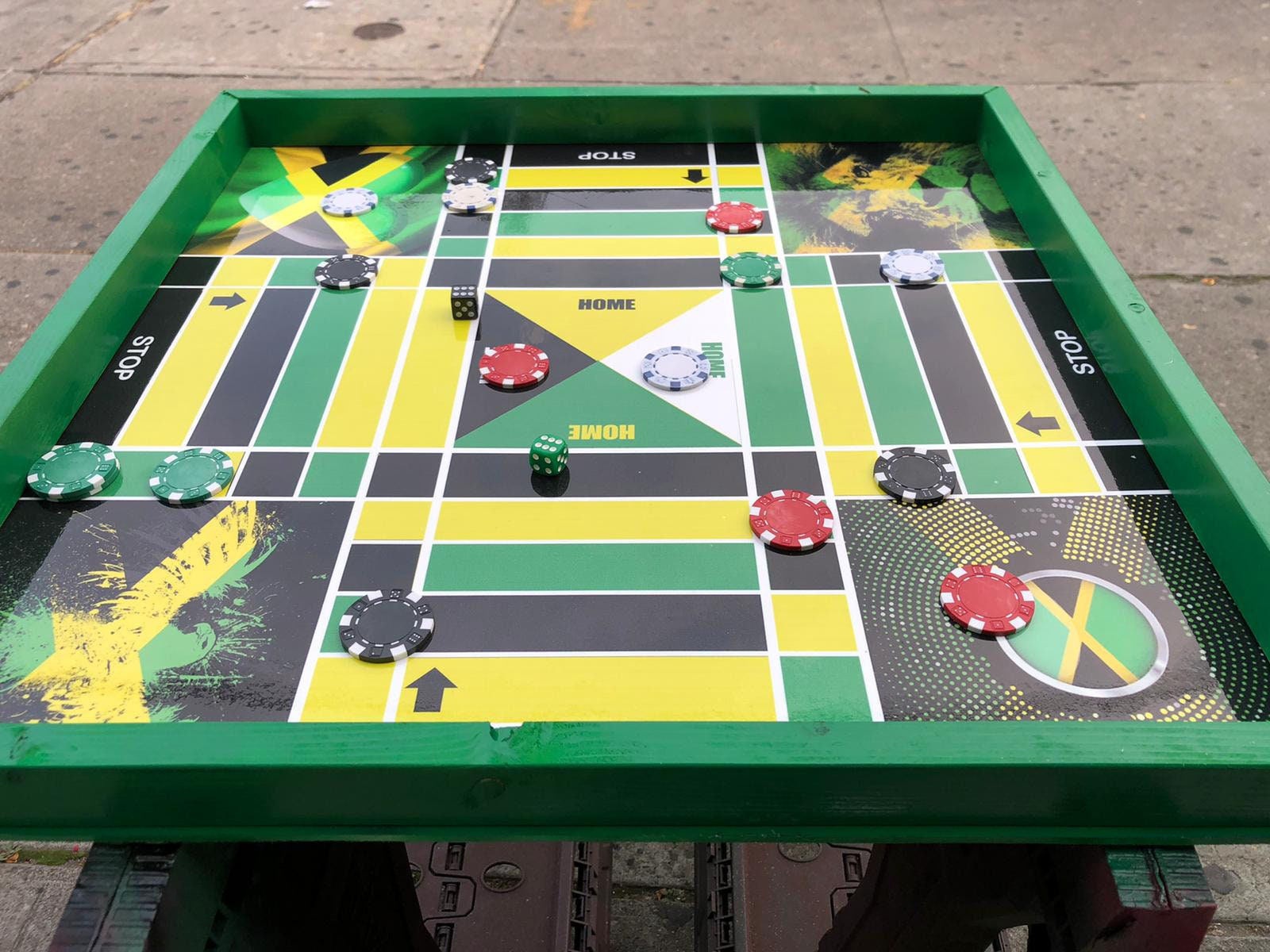 Ludi — traditional Jamaican game