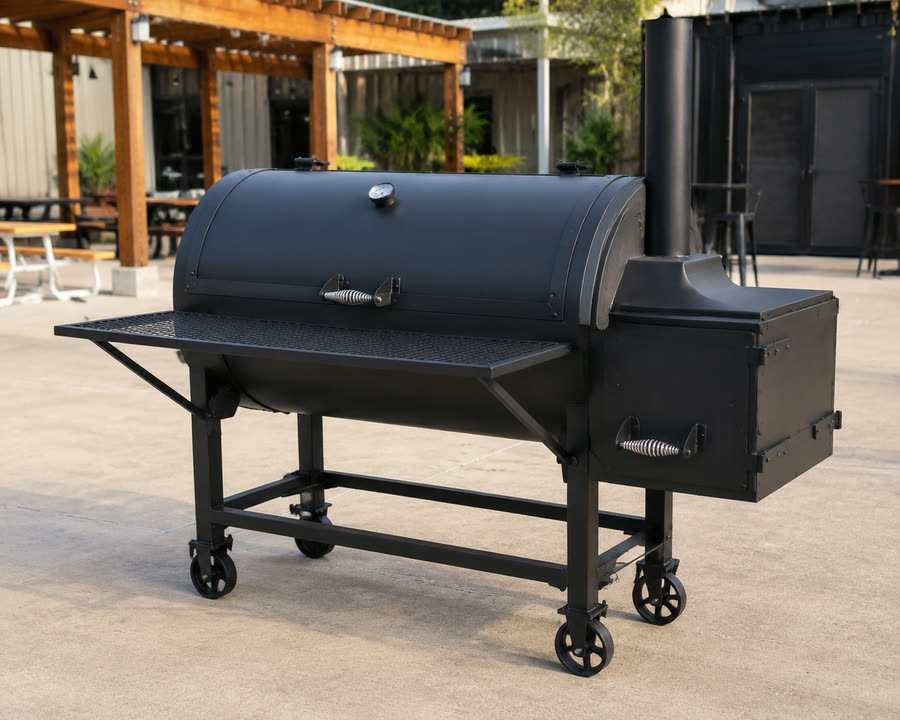 Concept render of a custom jerk pit