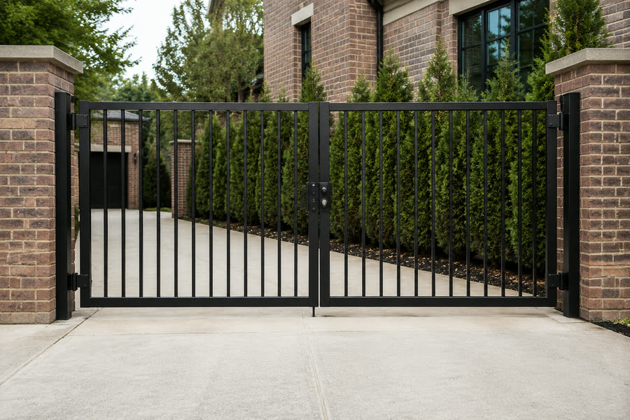 Concept render of ornamental ironwork