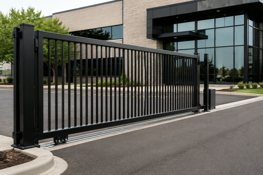 Concept render of ornamental ironwork